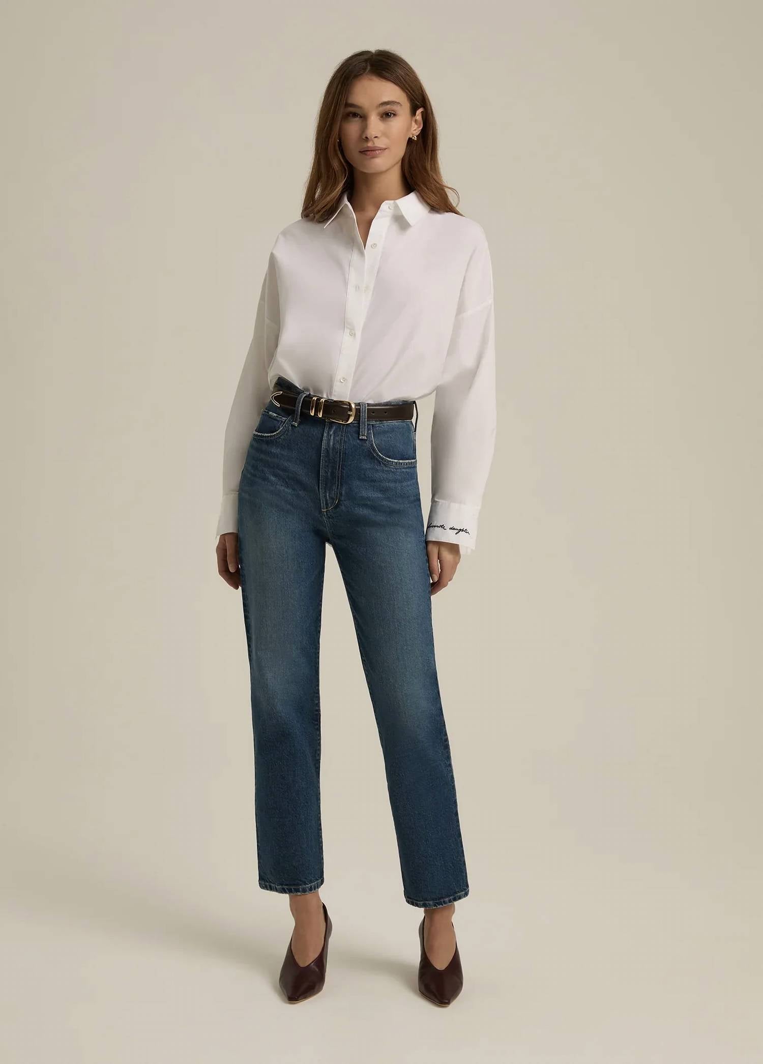 Favorite Daughter - The Valentina Super High Rise Straight Jean