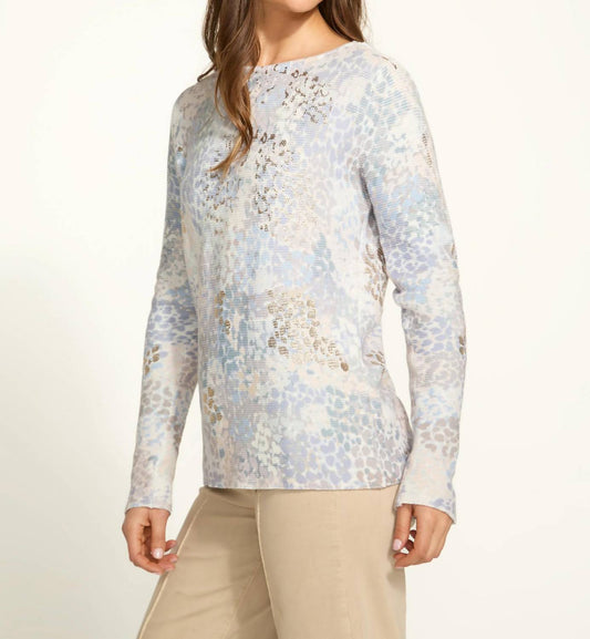 Fdj - Metallic Printed Sweater