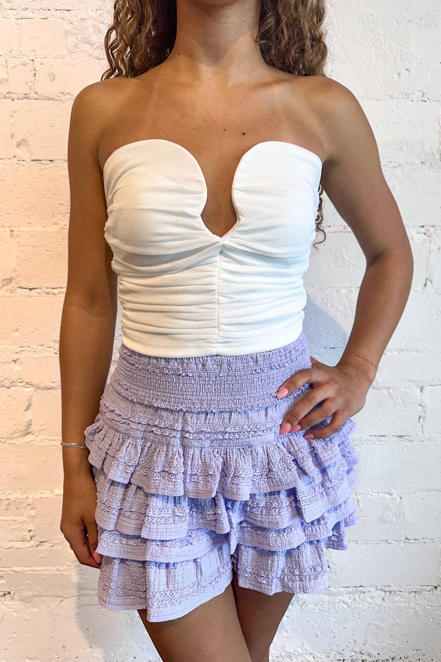 Day + Moon - Sunny Swirl Skort