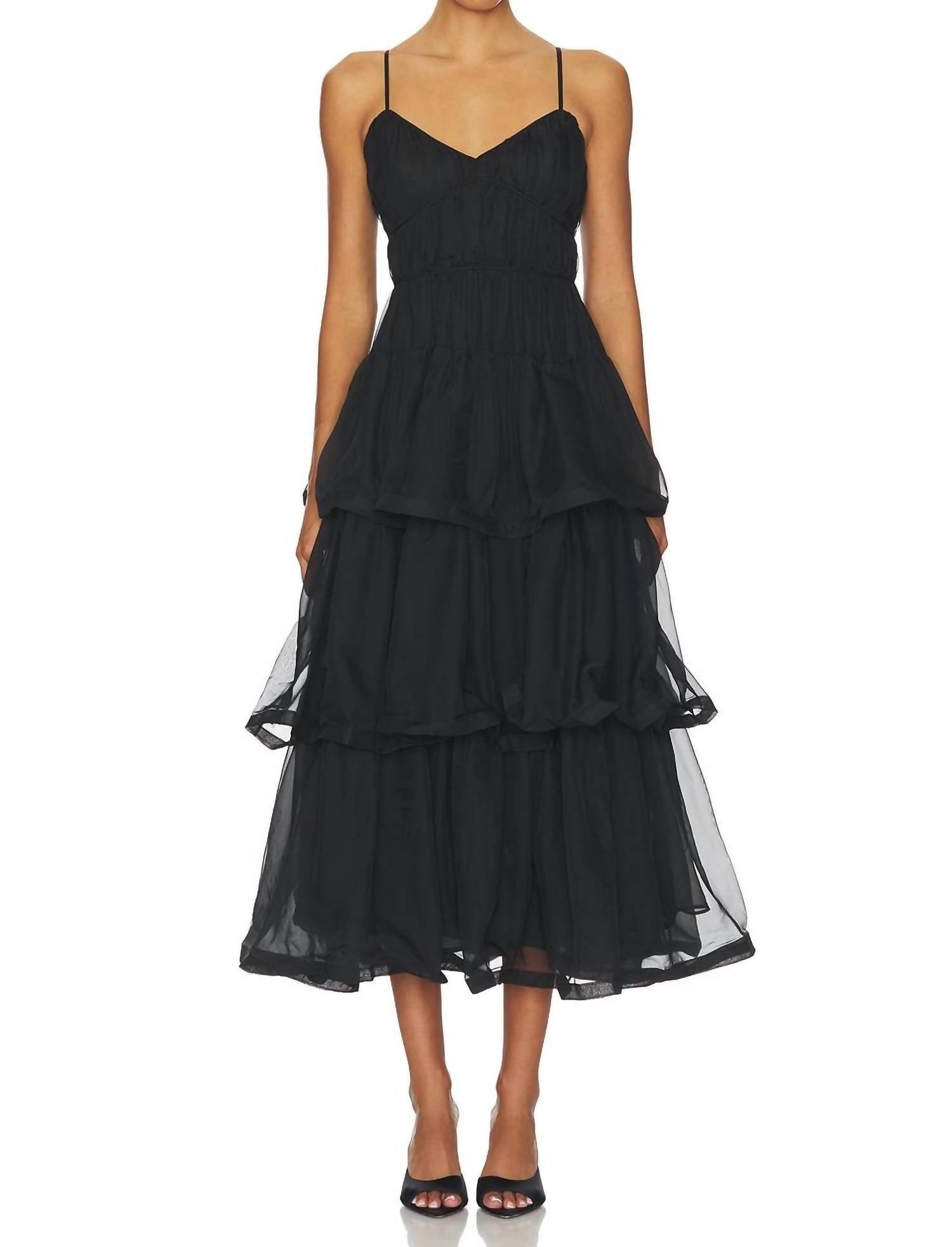 ASTR Theiria Dress in black - women's dress