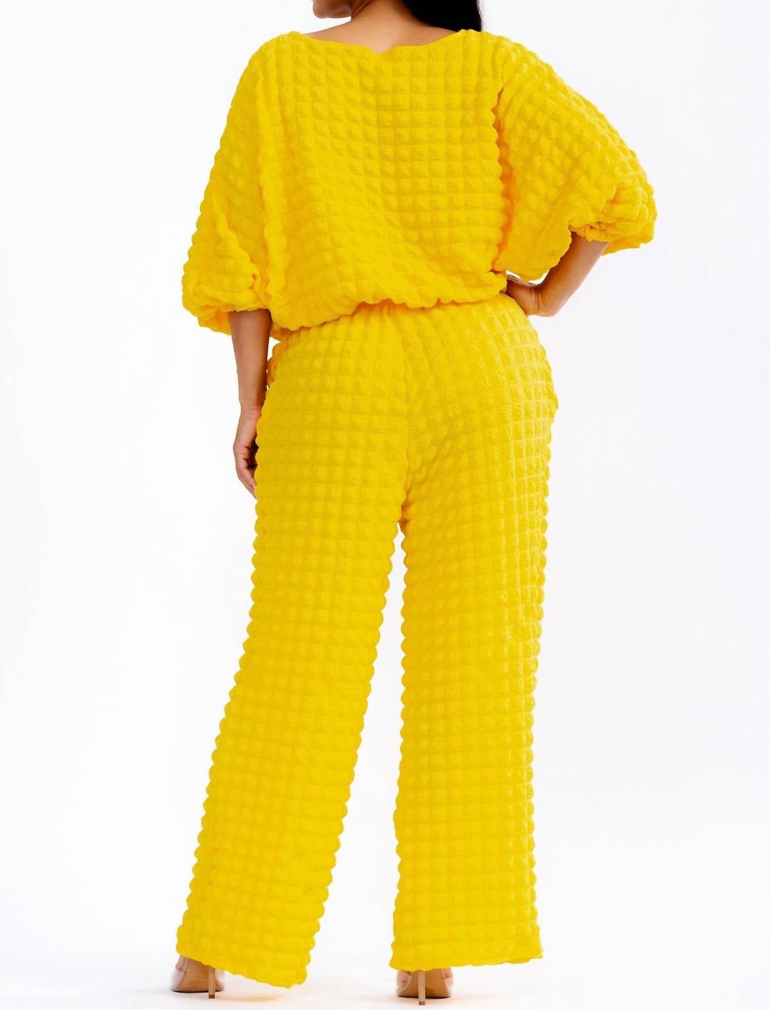 Karen T Design - Relaxed-fit Top & Wide-leg Pants