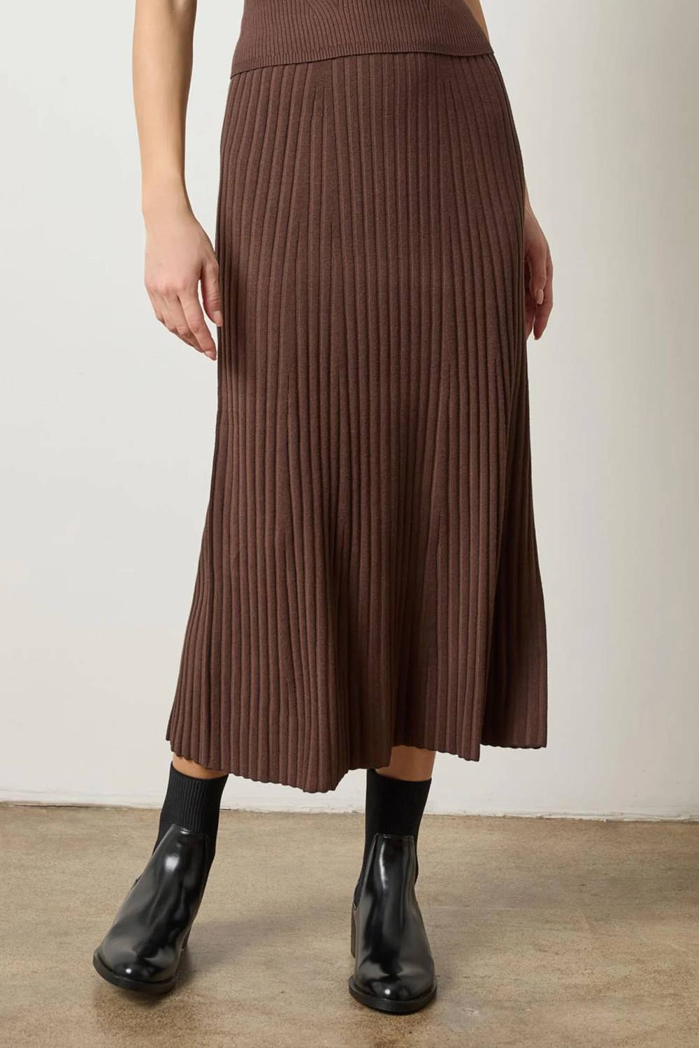 Lilla P - Straight Rib Skirt