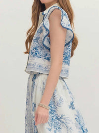 Entro - Sweetest Top And Skirt Set