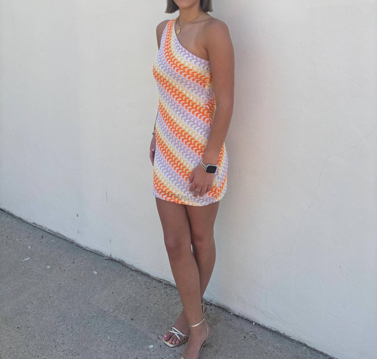 Lena - One Shoulder Mini Dress
