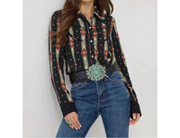 Wrangler - Women's Checotah Western Snap Shirt