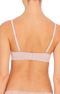 Natori Discreet Convertible Spacer Bra in light mocha - women's intimate - detail view