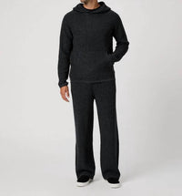 Paige Ojai Sweater Hoodie in thunder - men's shirt - alternate view