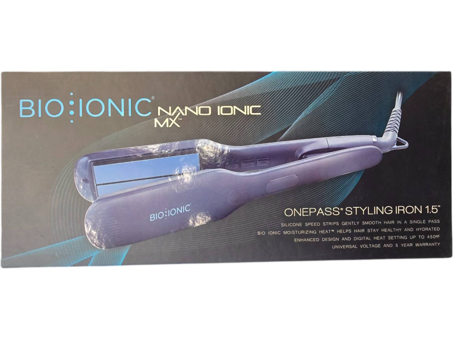 Bio Ionic - Nano Ionic Mx Onepass Styling Iron 1.5"