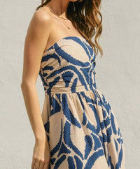 Dress Forum - Tide and Seek Tube Top Midi Dress