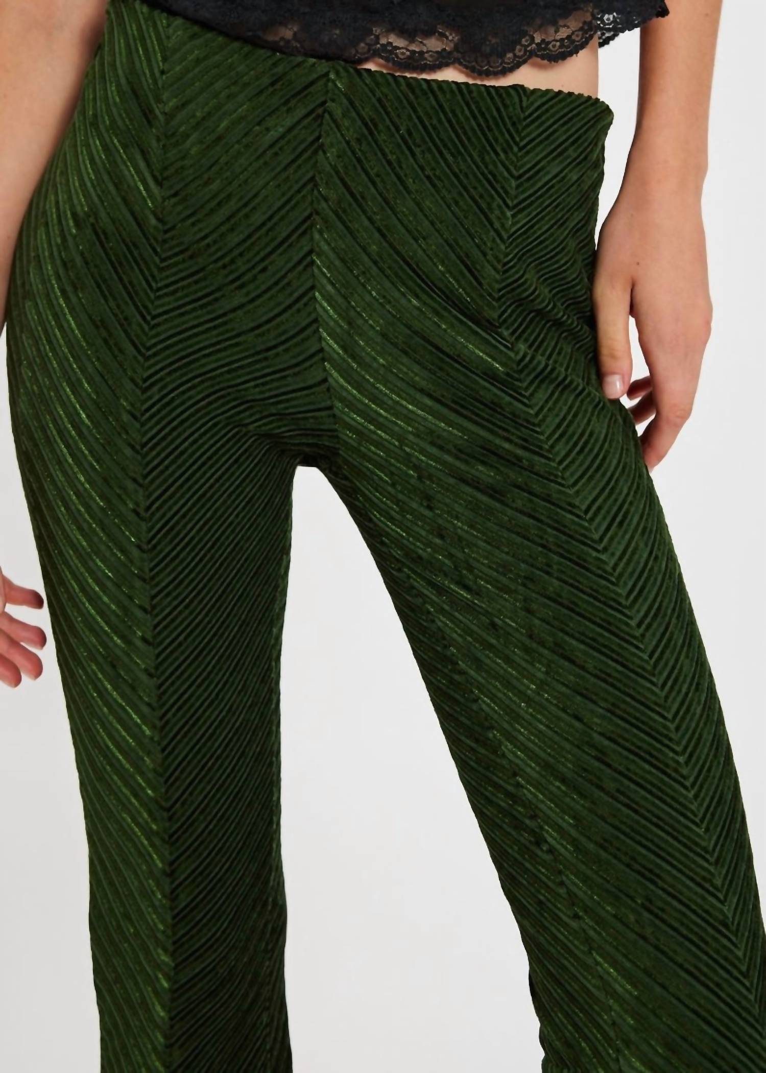 Free People - Penny Pull-On Velvet Pants