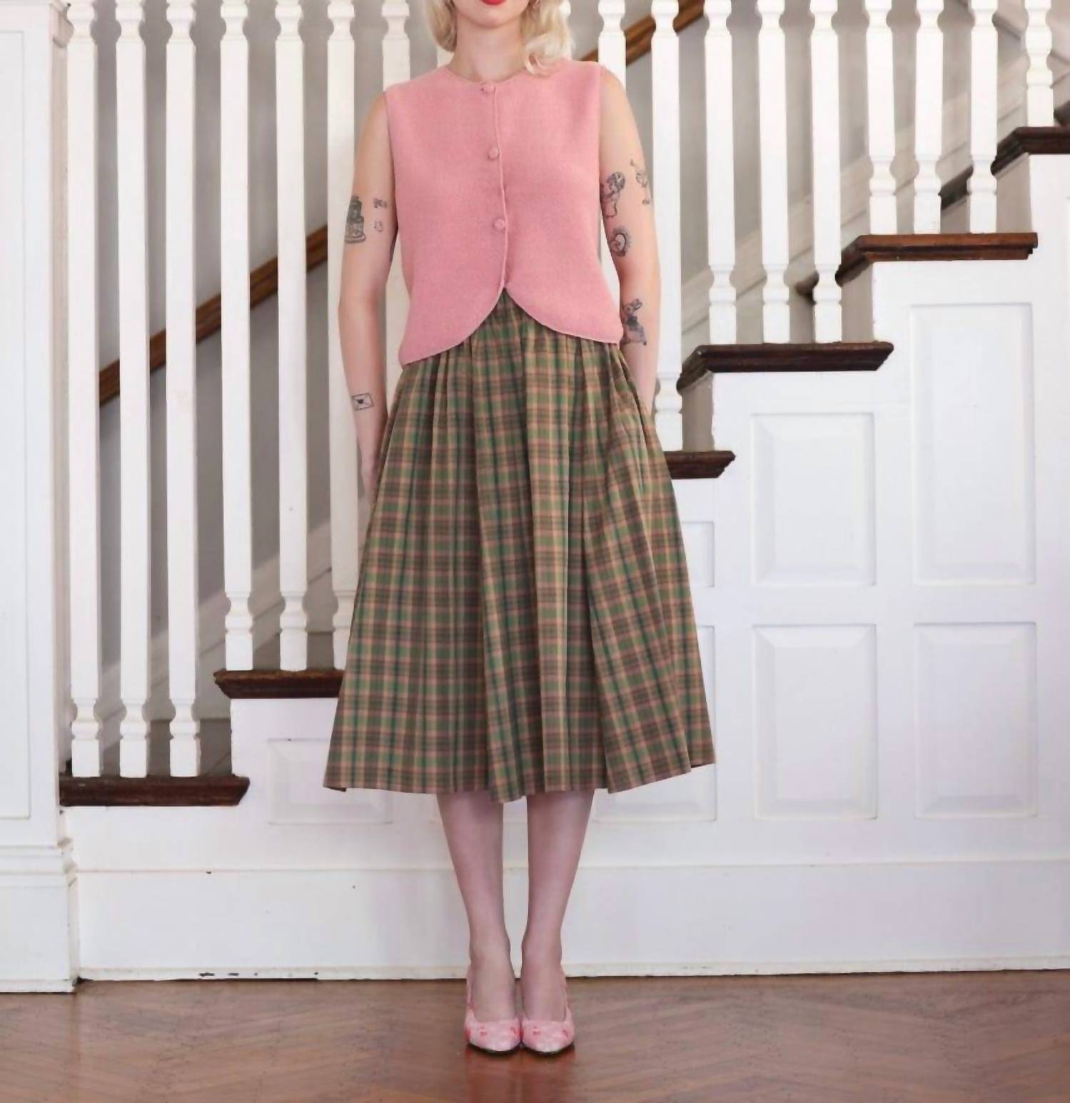 Rose Velvet - Lola Pima Cotton Vest