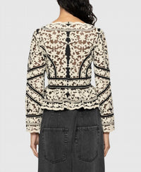 Sea - Bea Embroidery Top