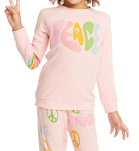Chaser - Girls Peace Raglan Pullover