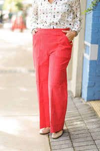 Vilagallo - Rana Rojo Pants