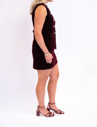 Moon River - Sleeveless Front Button Vest