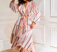 Cleobella Wisteria Midi Dress in ivory multi - women's dress - view 5