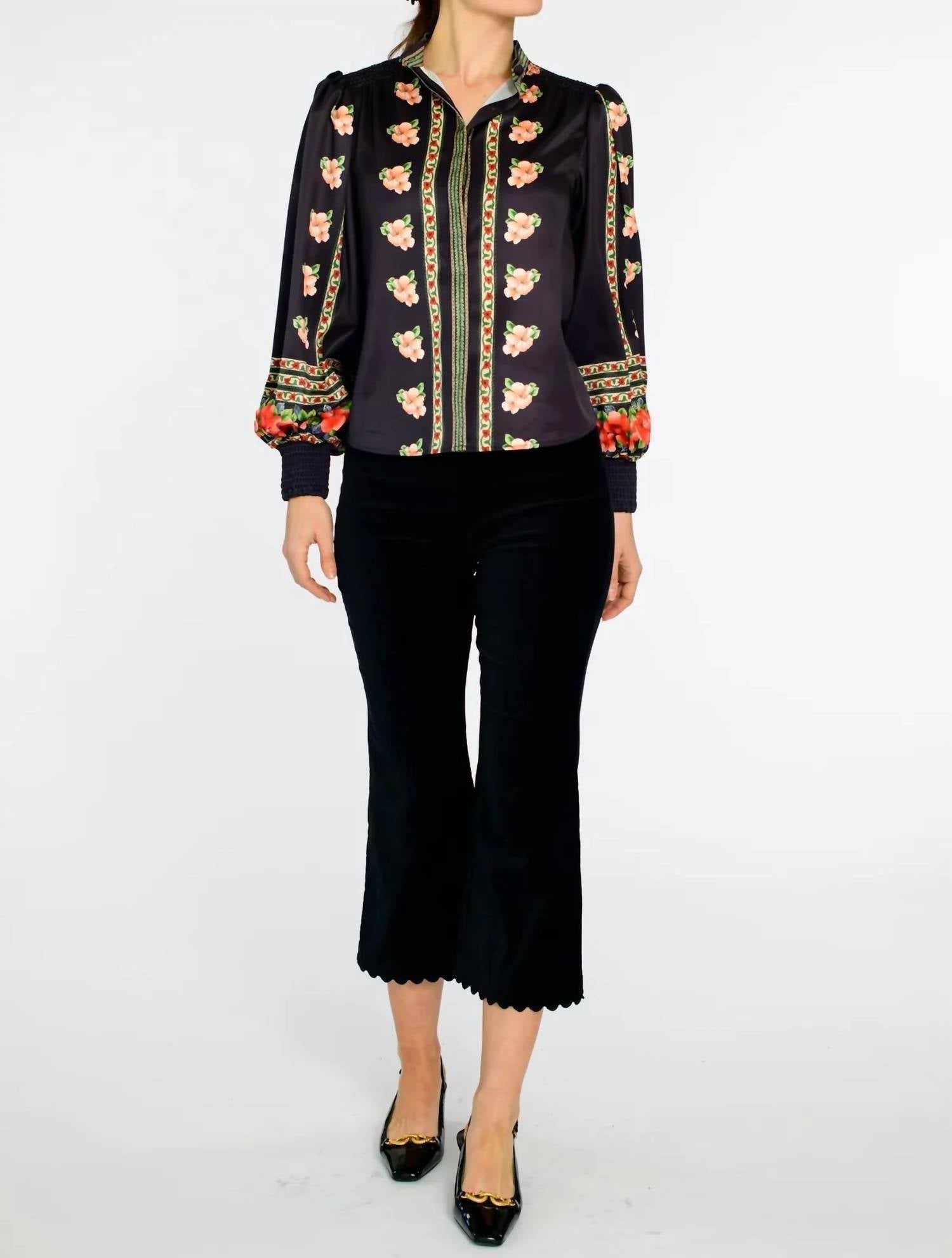 Elizabeth James The Label - Emily Garland Stripe Top