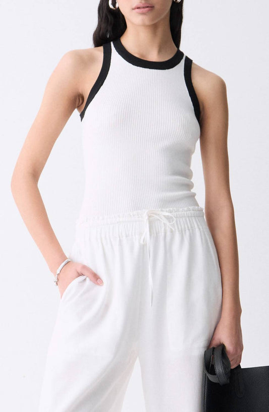 Deluc - Lisboa Contrast Knit Tank