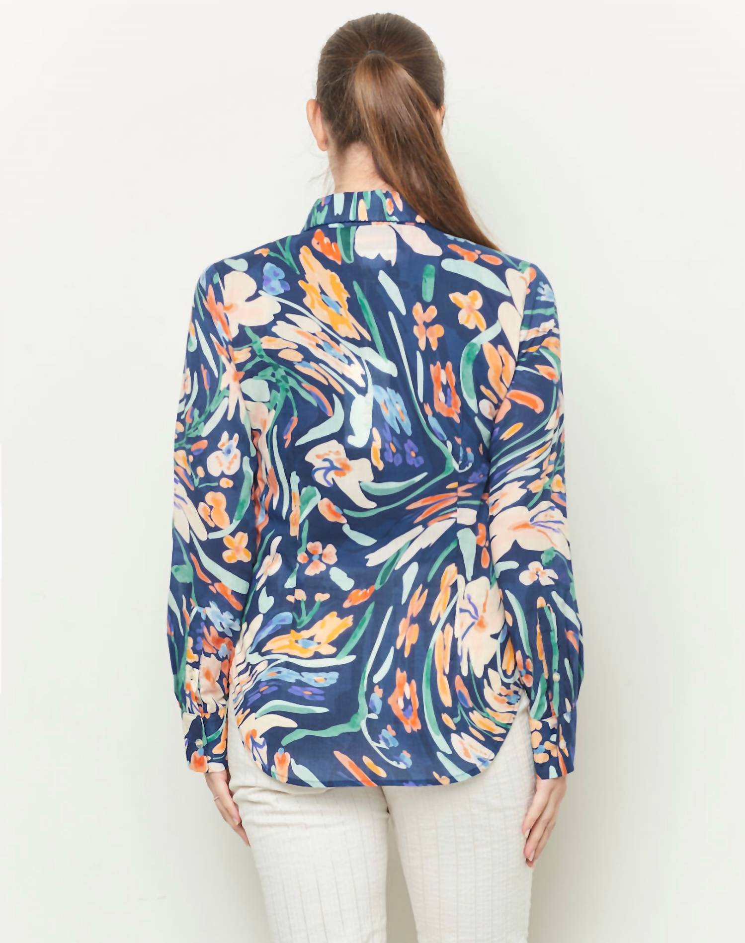 De Loreta - Carmela Blouse Jaleo Azul