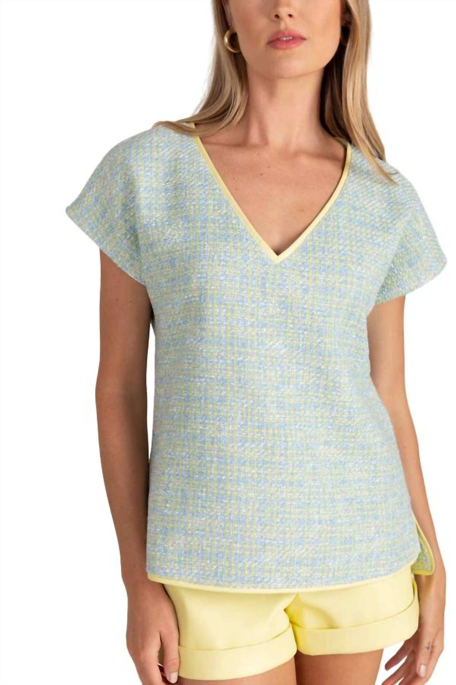 S'Edge - Joan Tweed Top