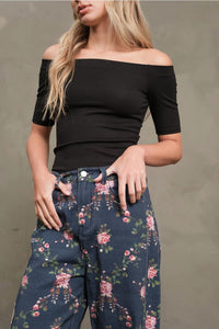 Raisonnel - Barrel Leg Denim Pants