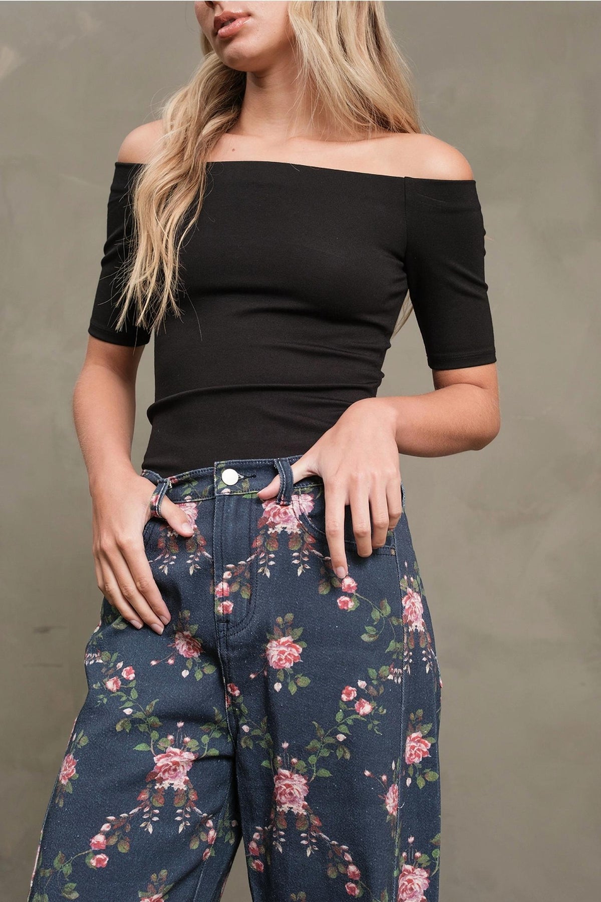 Raisonnel - Barrel Leg Denim Pants