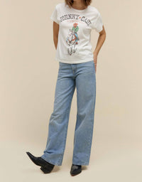 Daydreamer - Johnny Cash Bound By Wild Desire Reverse Girlfriend Tee