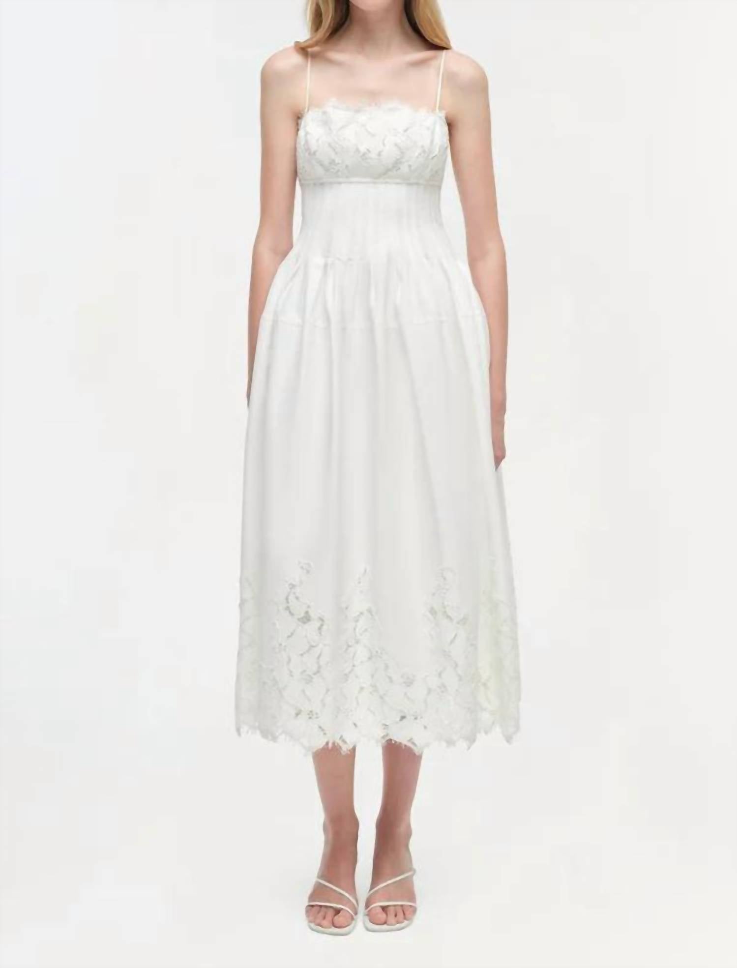 Simkhai - Lilianna Lace Midi Dress