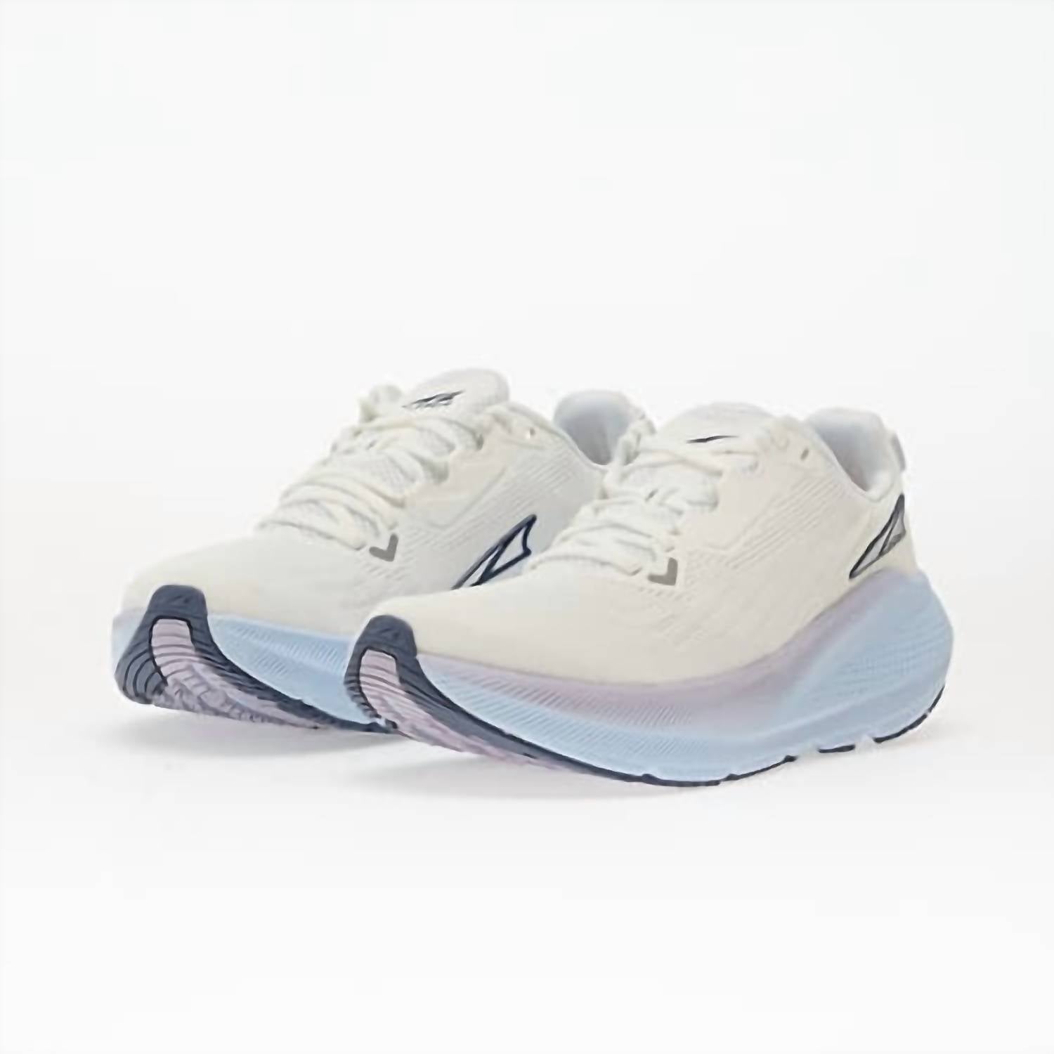 ALTRA Women's Running Shoes in white light blue - women's shoe