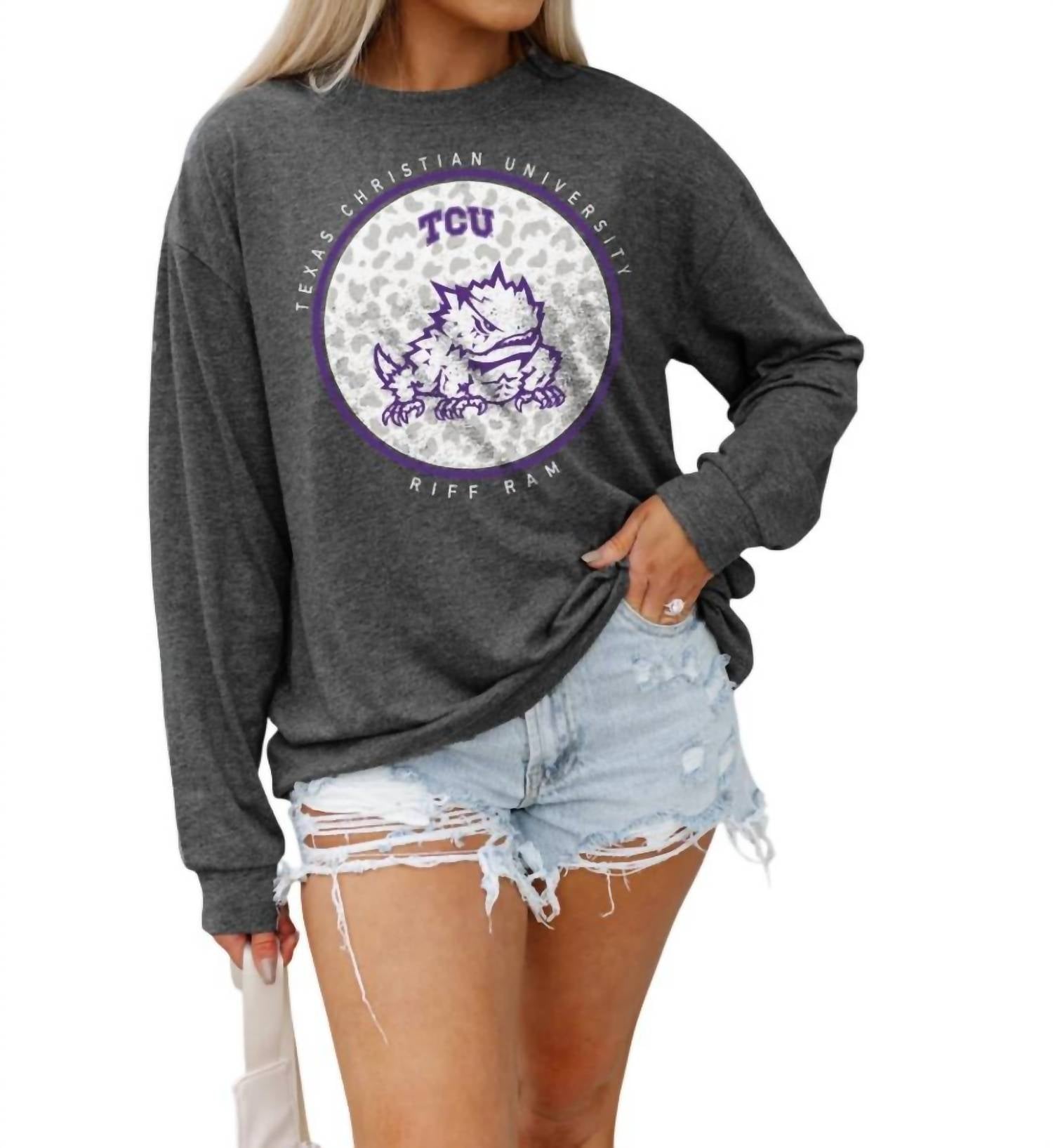 Gameday Couture - TCU Turning Circles Tee