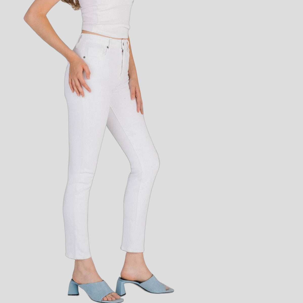 Hidden - Tracey High Rise Straight Leg Jean