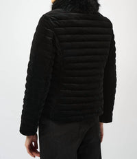 Joseph Ribkoff - Velvet Puffer Coat