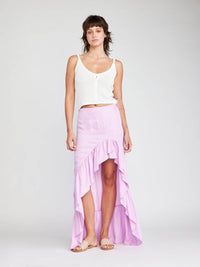Self Contrast - Kaelie Button Tank Sweater