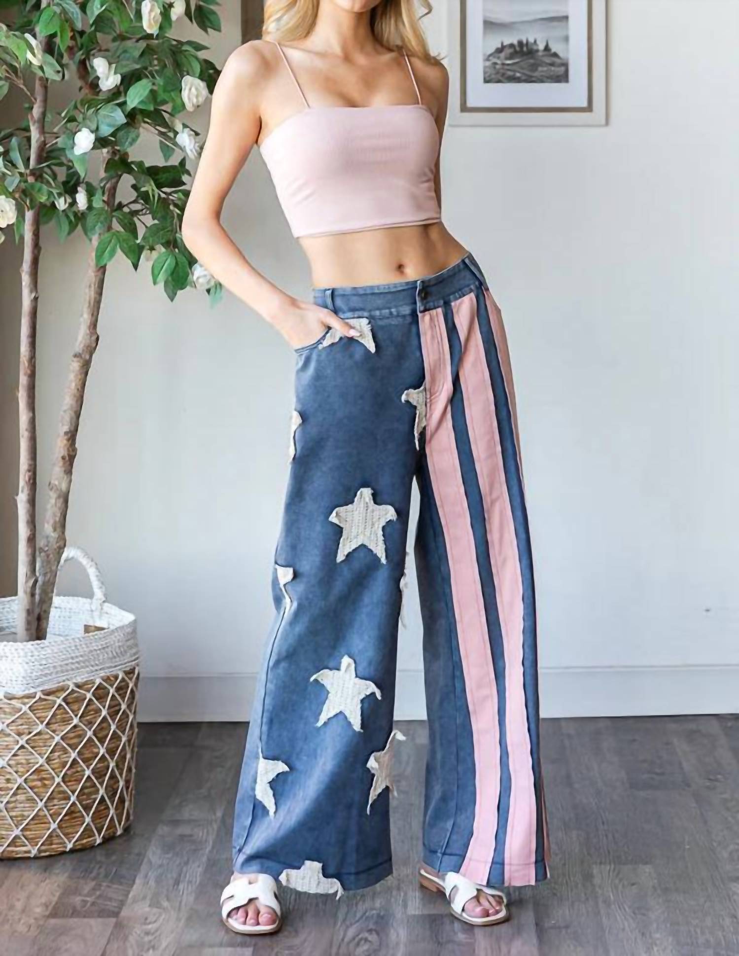 Oli & Hali - American Flag Pants
