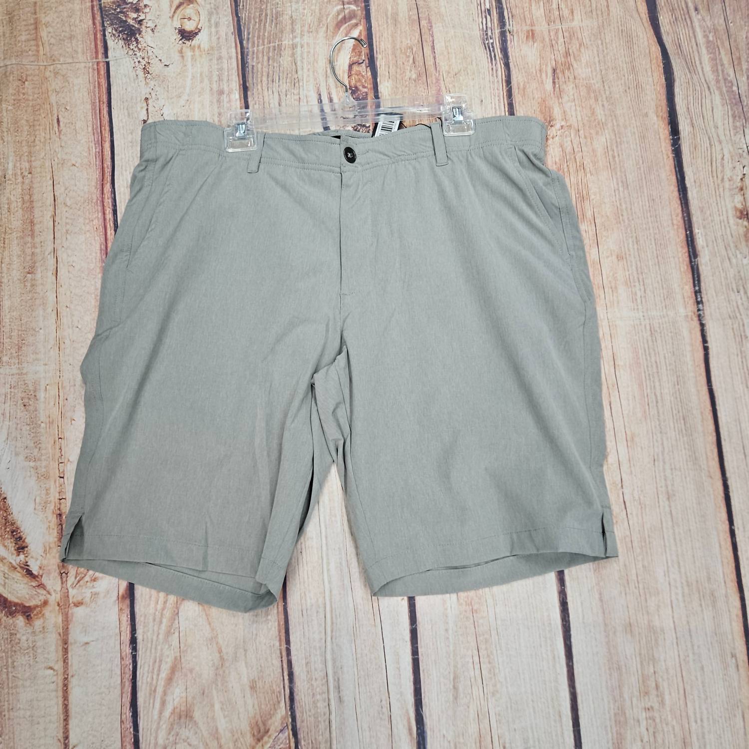 F/X Fusion Men's Stretch Short in silver - men's shorts - detail view