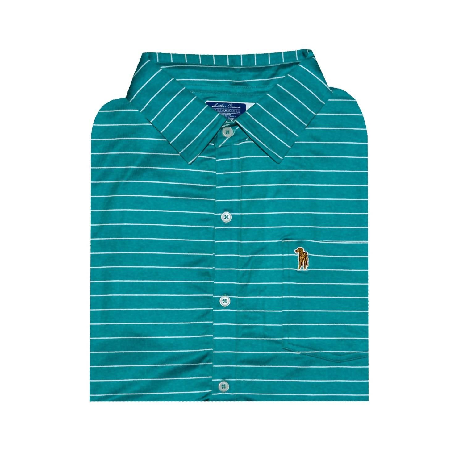 Southern Casanova - Men's Stripe Button Down Polo