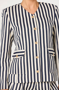 Astr - Danae Striped Blazer