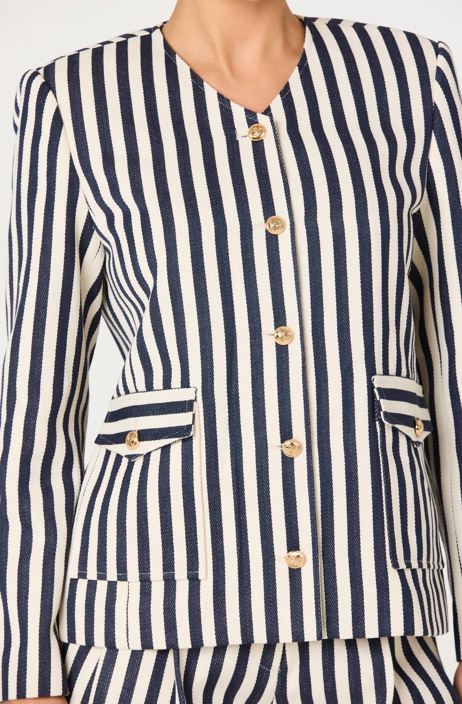Astr - Danae Striped Blazer