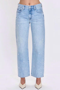 Pistola - Women's Lexi Mid Rise Bowed Straight Jean