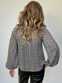 Lost + Wander - Mira Mock Neck Top
