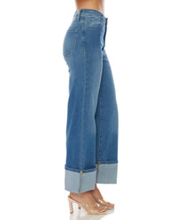 Morrison Denim - Cuffed Wide Leg Jeans