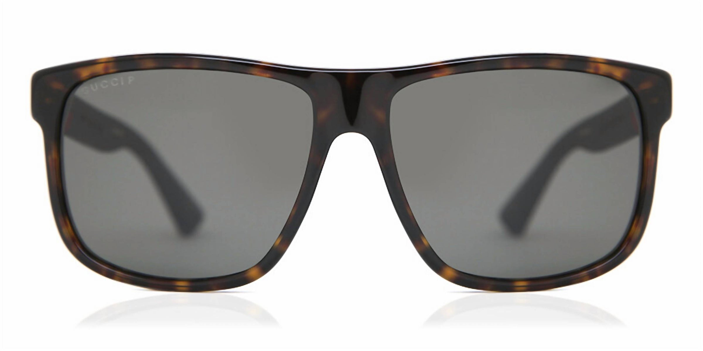 Gucci - Full Rim Square Polarized Sunglasses 0010s - 003