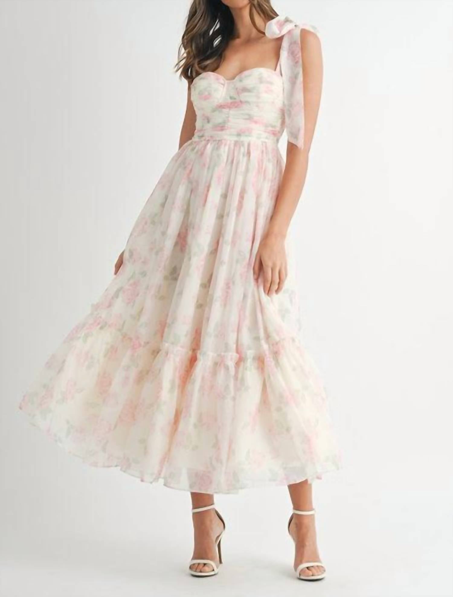 Mable - Tiered Midi Dress