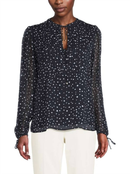 Tommy Hilfiger - Tie-front Popover Blouse