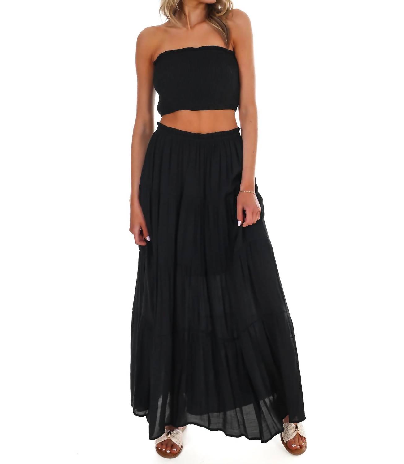 Hyfve - Women's Better People Two Piece Maxi Skirt Set