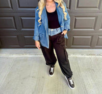 Ee:Some - Color Block Track Pant