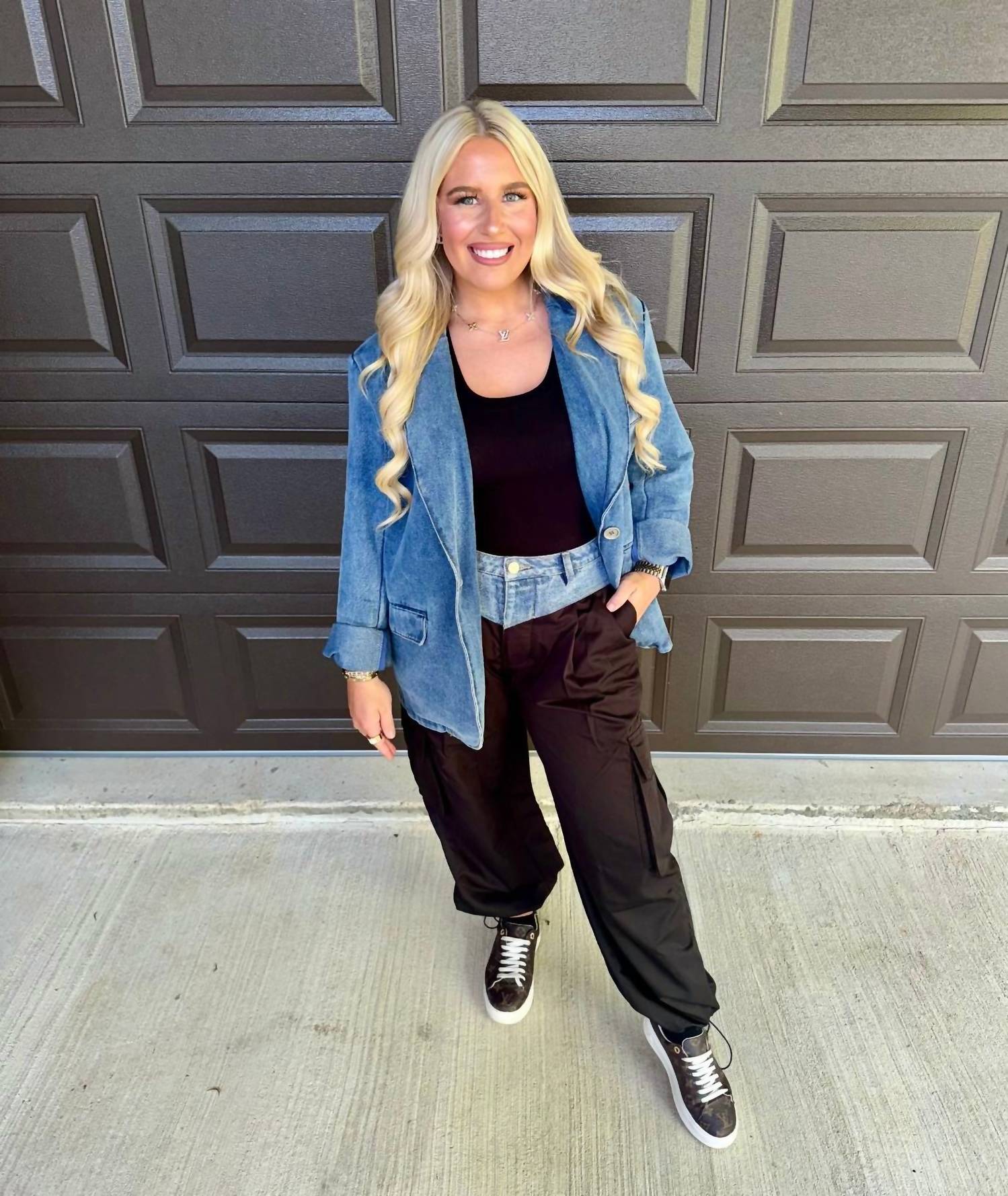 Ee:Some - Color Block Track Pant