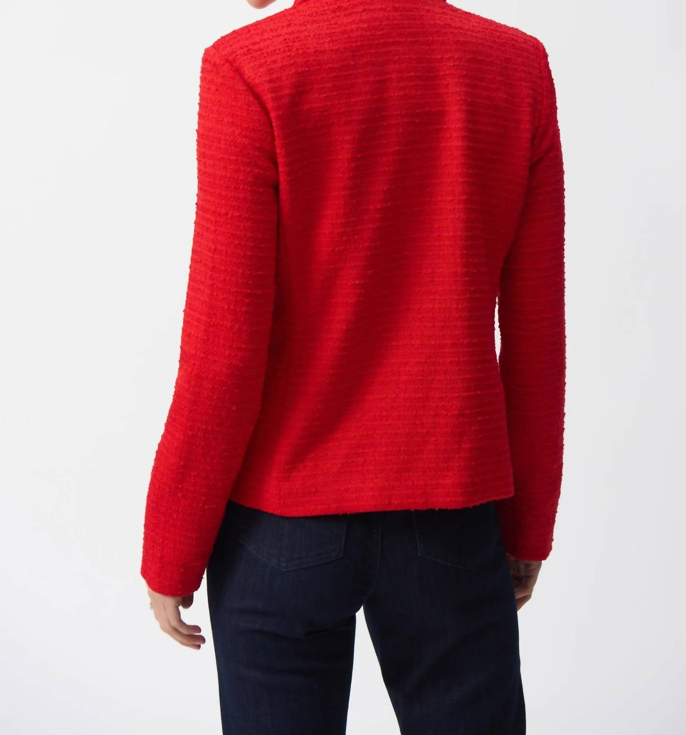 Joseph Ribkoff - Fitted Bouclé Blazer Jacket