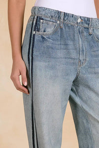 Elan - Jojo Denim Track Sweatpants