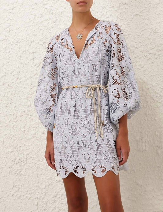 Zimmermann - Coco Lace Tunic Mini Dress